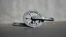 Samox R3 Road Bike Crankset with 46T 30T CNC Chainring 165MM Crank Arm 30MM Axle