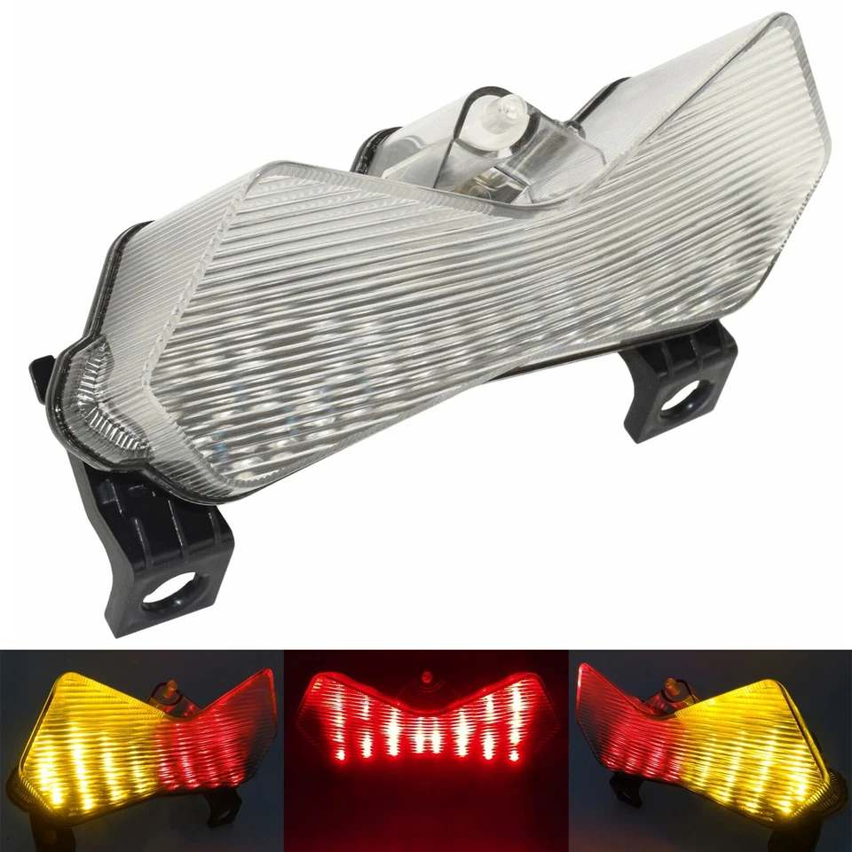 Señales de giro de luz trasera LED integradas para KAWASAKI Z750 Z1000 03-06 ZX6R 03-04 Foto 4 de 4