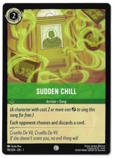 SUDDEN CHILL #98/204 Disney Lorcana The First Chapter