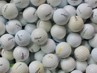 100 Titleist Mix Golfbälle B-Qualität Lakeballs Training Bälle Practice Golf 