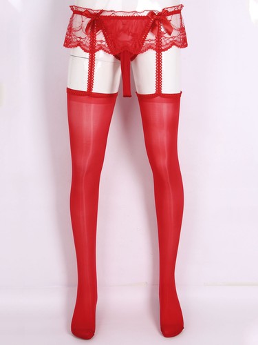 Collant homme résille transparent sans entrejambe sissy lingerie bas collants sous vêtement - Photo 66 sur 132