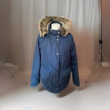 Barbour Cravasse Waxed Jacket 10 P2p 22in Thick Warm Vvgc Coast Country
