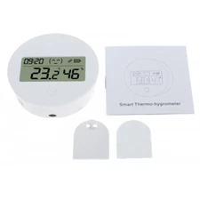 LCD Display Thermometer Smart Sensor Humidity Detector For Alexa Google Home
