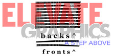 2009-2018 For Dodge Ram 1500 Decals Side Arrow 3m Stripes Vinyl Sticker Graphics