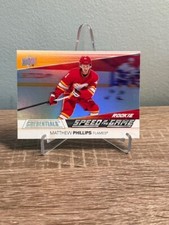 2021-22 Upper Deck Credentials Speed of the Game Rookie Matthew Phillips #SGR24