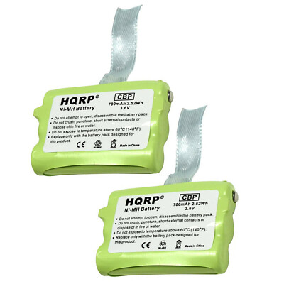 Two HQRP Battery for AT&T Lucent E2120, E2125, E2715B, E2725B, E5600 Telephone