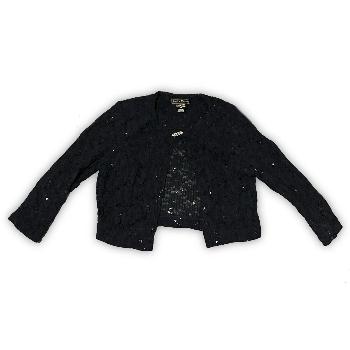 Navy bolero shop cardigan