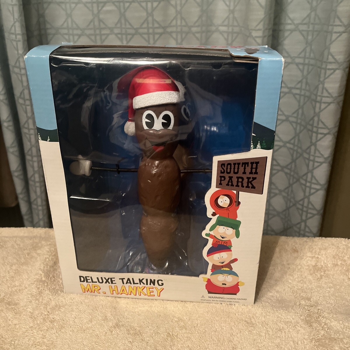 New In Box 2006 Deluxe Talking Mr. Hankey Figure South Park New In Box 2006 Deluxe Talking Mr. Hankey Figure South Park