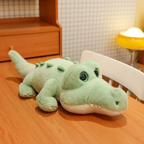35CM Cute Crocodile Plush Toy Soft Stuffed Animal Doll Gift for Kids & Decor