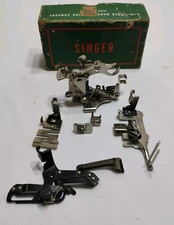 Vintage Singer Sewing Machine Attachments 120598, 36865, 160359, 121441, 35931