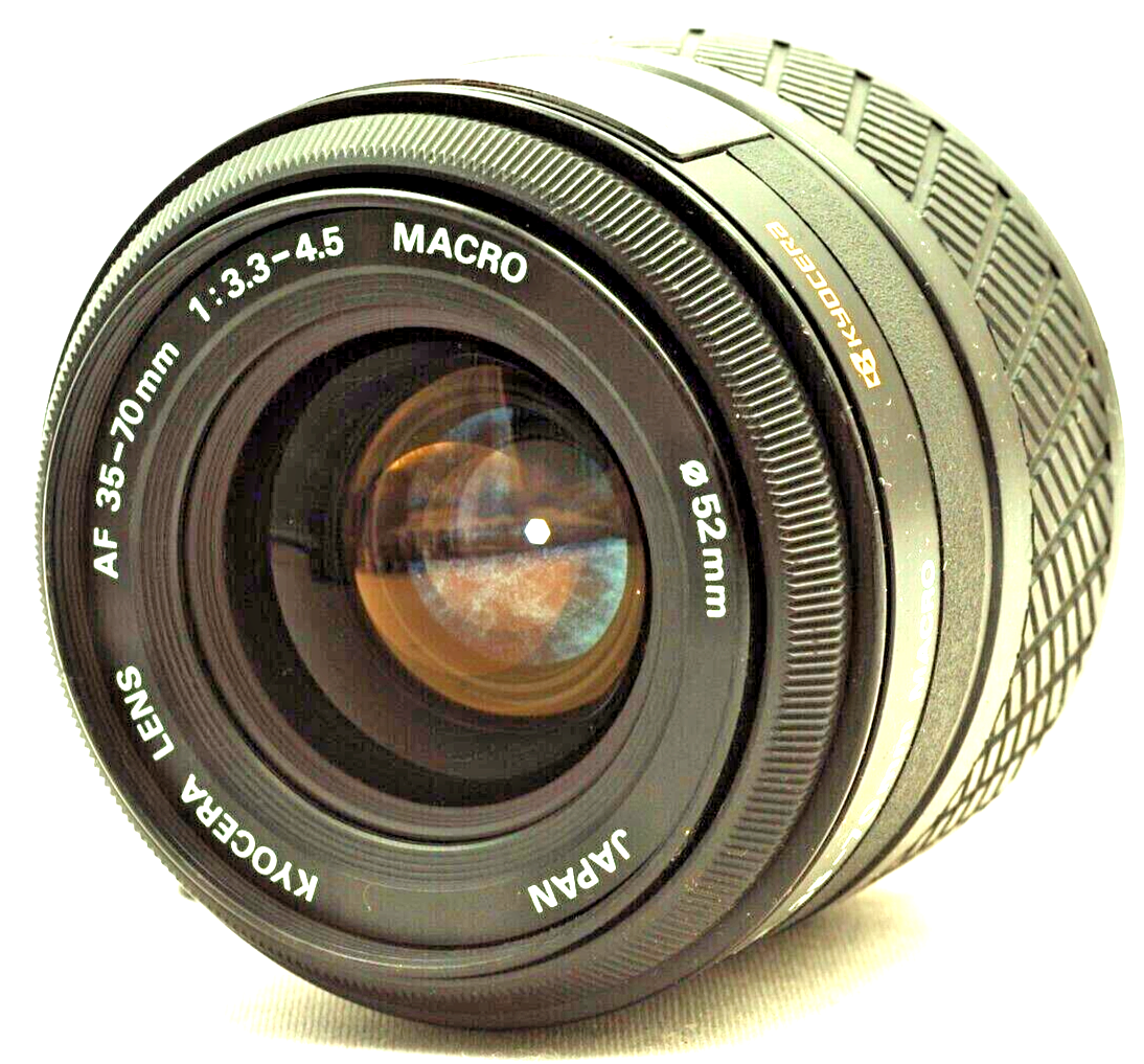 Yashica 35-70mm F/3.3-4.5 AF Macro Zoom Lens for 200AF or 230AF