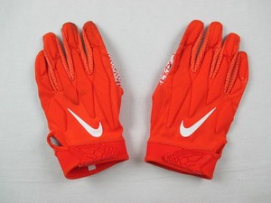 nike orange football gloves