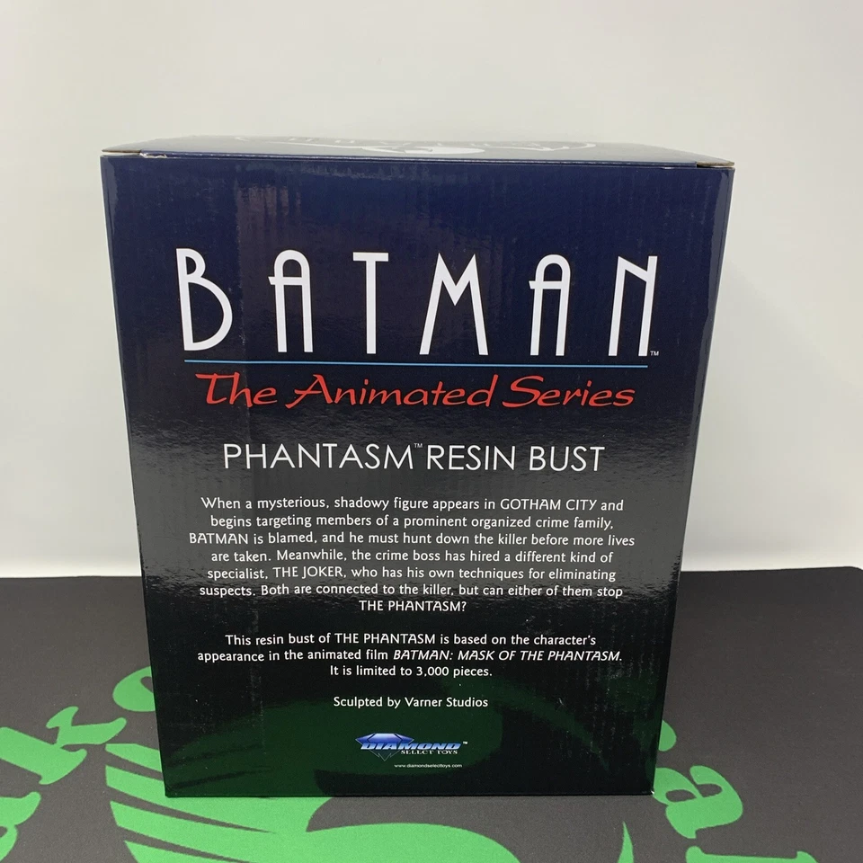 Batman La Serie Animada Fantasma Resina Busto 778 Limited Diamond Select Juguetes Foto 2 de 4