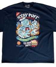Ghostbusters 4XL Stay Puft Tee Shirt Loot Wear Marshmallow Man Graphic S'Mores