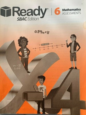 I Ready Sbac Edition 6 Mathematics Assessments With Teacher Guide