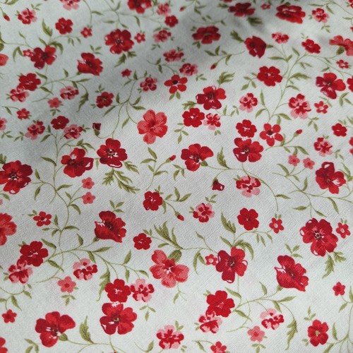 Tela de algodón floral rosa y Hubble vintage acolchado manualidades costura ropa - Imagen 4 de 8