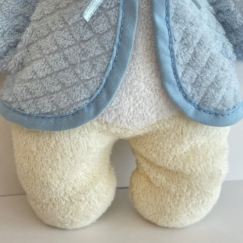 Vintage Eden Terry Cloth Plush Baby Bunny Peter Rabbit Rattle Stuffed Animal - Picture 7 of 16