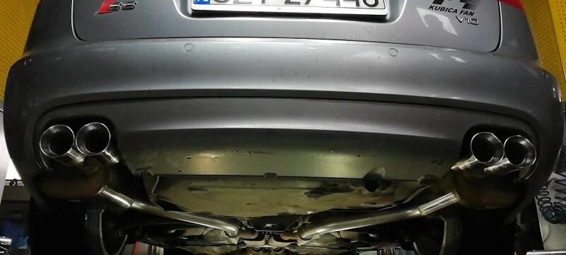 Ulter Sport Mufflers Exhaust Audi S6 C6 2005-2010 5.2 V10 320kW Backbox Silencer - Image 2 of 4