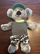 build a bear workshop Koala With Hat And Sport Clothes , Koala Times 17&rdquo;gray