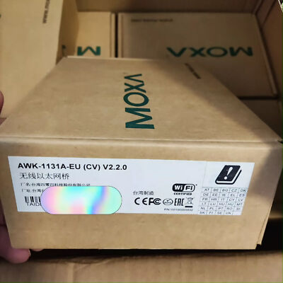 1pcs MOXA AWK-1131A-EU(CV) Ethernet Bridge
