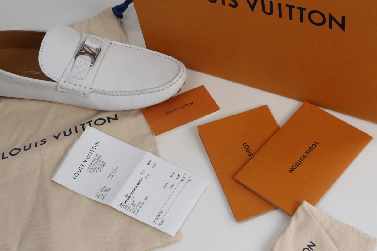 Louis Vuitton White Loafers for Women