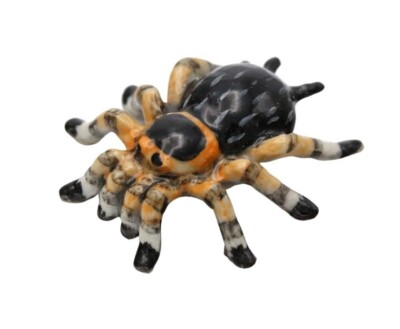 Hand-Painted Miniature Porcelain Tarantula 27253