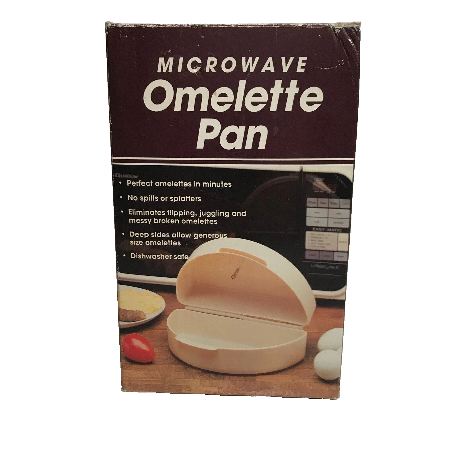 Microwave Omelette Pan In Original Box Made in Taiwan R.O.C.