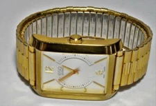 Esquire ESQ Movado Synthesis Swiss Men's Quartz Gold Watch ES.41.1.34.5634 runs
