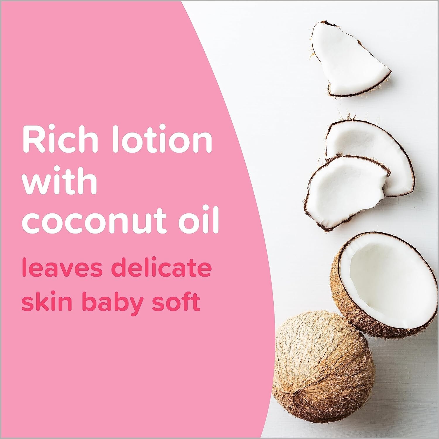 Nourishing Johnson's Baby Lotion for Delicate Skin - 27.1 Oz Coconut Oil Formula