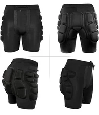Relaxyee Protective Padded Shorts, Impact Resistance Sportswear. Unisex. Small ￼
