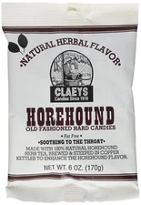 Claeys Old Fashioned Hard Candy, Horehound, 6 Ounce