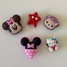 Lot of 5 Pins for Crocs Shoe Charms Accessories