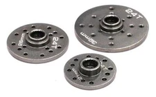 Alloy Servo Horn Full Circle 21mm, 26mm & 32mm Set (3) for 24T Servo (r=8-13mm)