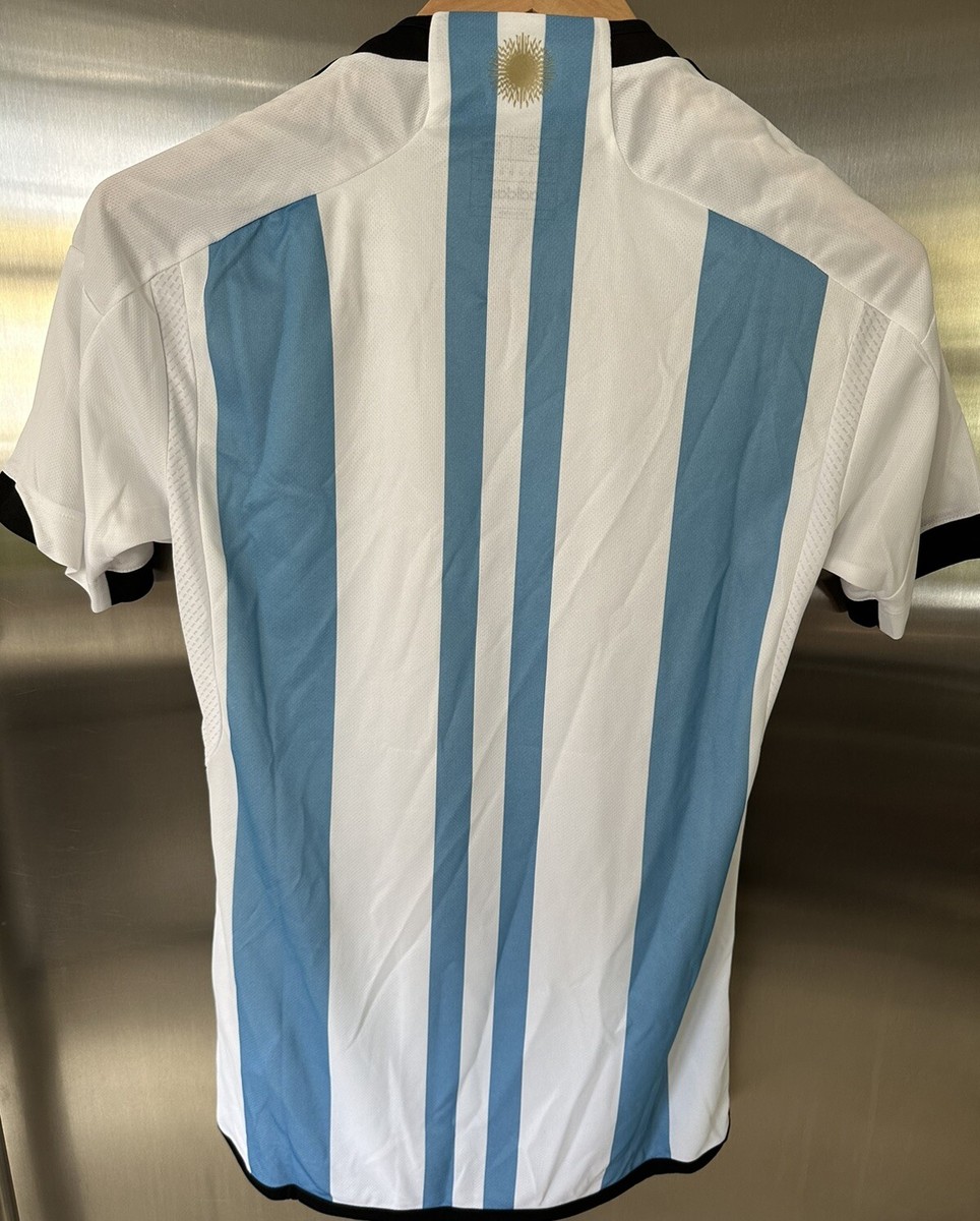 ウェア 14's World Cup Argentina Home Game SH Argentina 2014 Adidas soccer matchworn player issue #26