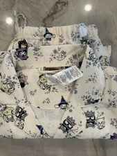 Pottery Barn Teen Hello Kitty® and Friends Halloween Flannel Pajama Set Large