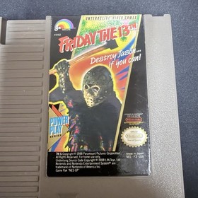 Friday the 13th (Nintendo Entertainment System, 1989) NES Cart Only Retro Tested