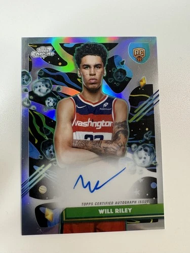 2025 Topps Cosmic Chrome Will Riley Base (RAW)