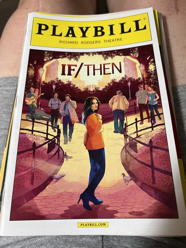 PLAYBILL If/Then Indina Menzel