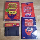 Super Nintendo Game Genie SNES Video Game Enhancer CIB w Book – Tested