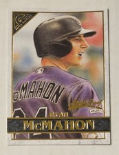 RYAN McMAHON 2020 Topps Gallery - Artist Proof #11 Rockies All-Star
