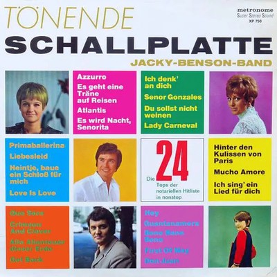 Jacky-Benson-Band Tönende Schallplatte NEAR MINT Metronome Vinyl LP