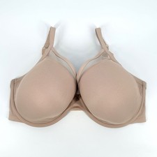 Thirdlove Uplift Plunge Bra Womens Size 40G Beige Mesh Underwire Support