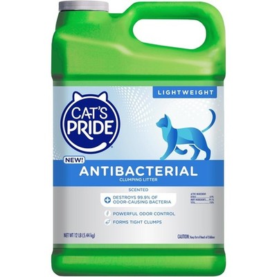  NEW Antibacterial Cat Litter: Destroys 99.9% of Odor-Causing Bacteria -