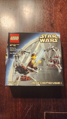 LEGO Star Wars 7203 ''Jedi Defense I'' Complete Set 58 pcs BRAND NEW, NEVER OPENED