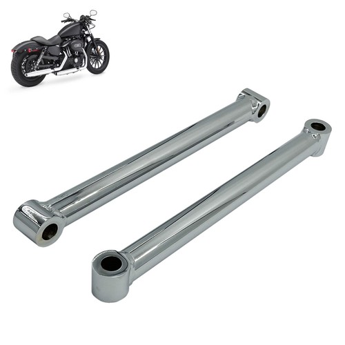 Chrome Lowering 8" Rigid Hardtail Struts Fit For Harley FLST FXST Sportster XL - Picture 2 of 14