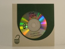 THE VIEW SUPERSTAR TRADESMAN (H1) 1 Track Promo CD Single including Card Sleeve 