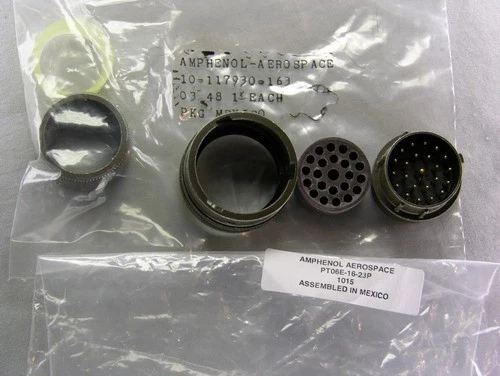 AMPHENOL AEROSPACE Amphenol Mil-Spec PT06E-16-23P Circular Plug Connector Size 16 23P Straight Plug