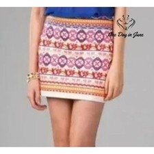 Harper Embroidered Mini Skirt Size M