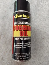 STAR BRITE Professional Fogging Oil 12oz Spray Engine Treatment & Winter Storage