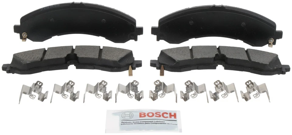 Kit de pastillas de freno de disco Bosch para 20-25 Chevrolet Silverado 2500 HD 3500 HD GMC Foto 2 de 4